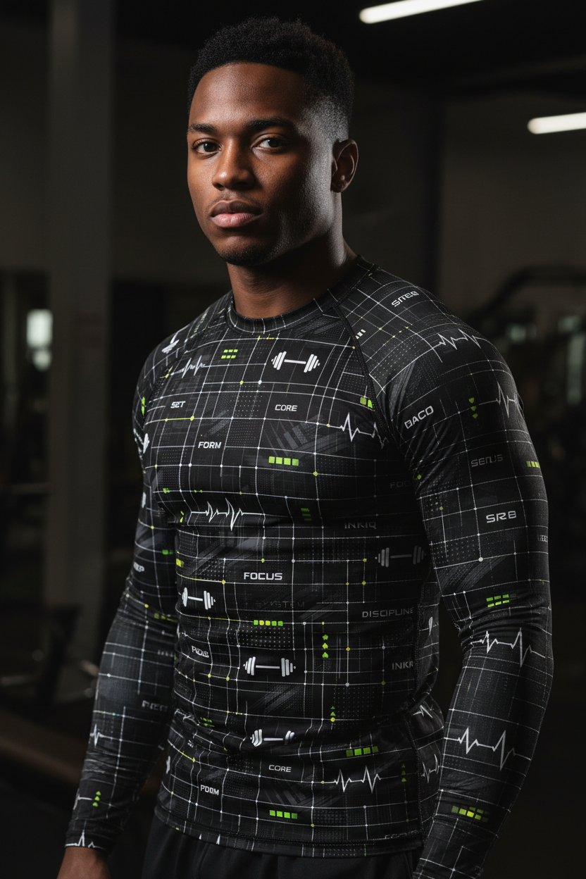 Training System Long Sleeve Rash Guard